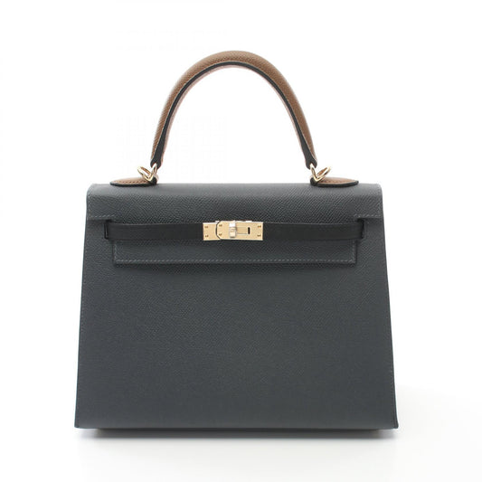 Hermes Kelly 25 Tricolor Handbag