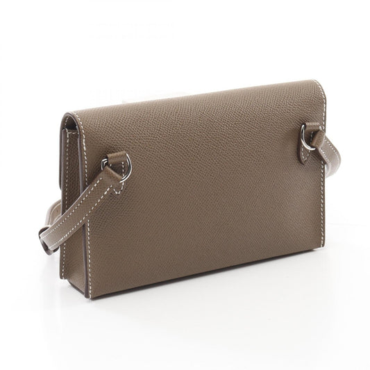 Hermes Snap To Go Shoulder Bag Brown
