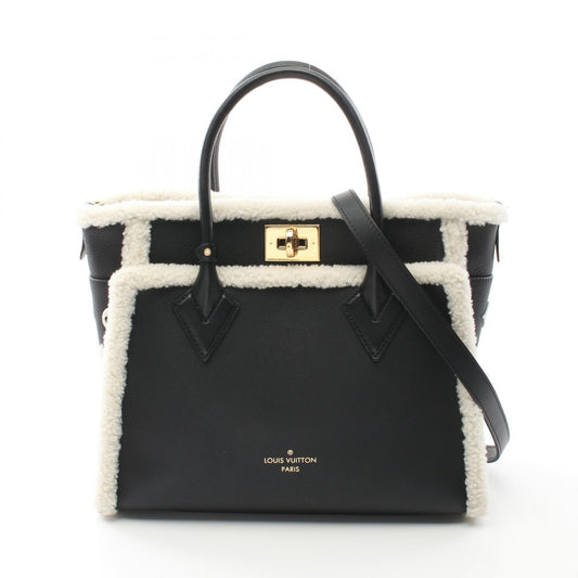 Louis Vuitton On My Side MM Handbag Black M58908