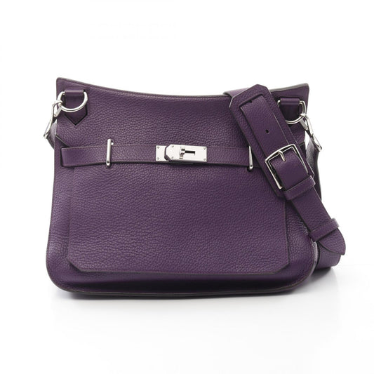 Hermes Jypsiere 34 Shoulder Bag Purple