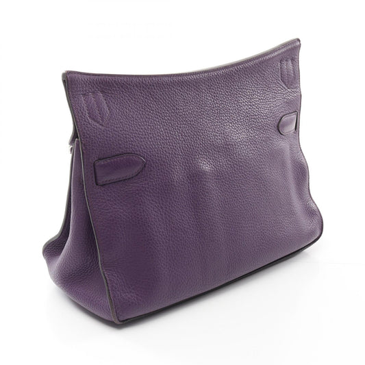 Hermes Jypsiere 34 Shoulder Bag Purple