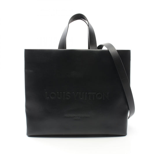 Louis Vuitton Leather Shopper Tote Bag M13979