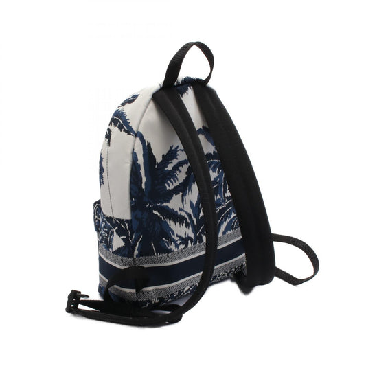 Dior Palms Canvas Leather Backpack