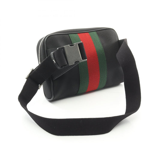 Gucci Leather Nylon Waist Bag 630919