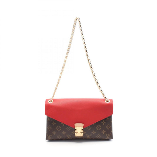 Louis Vuitton Monogram PVC Leather Chain Shoulder Bag M41201