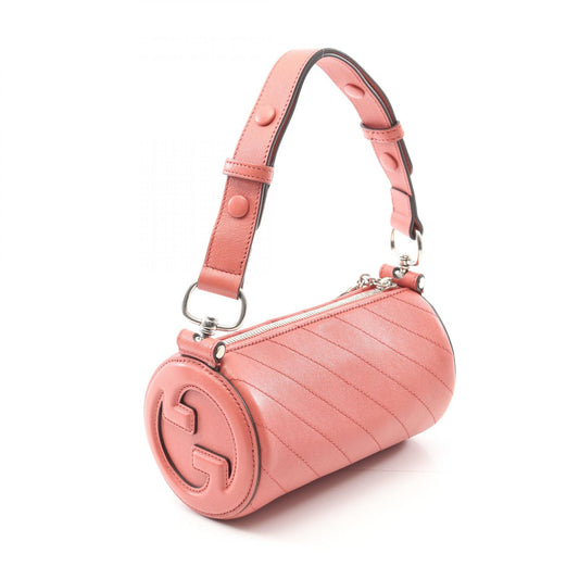 Gucci Blondie Mini Leather Shoulder Bag Pink