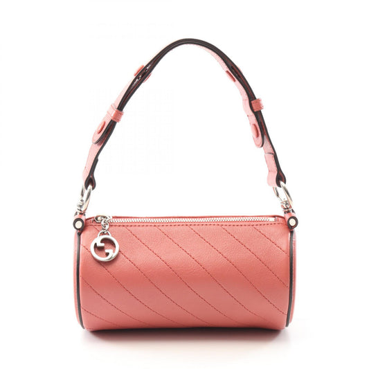Gucci Blondie Mini Leather Shoulder Bag Pink
