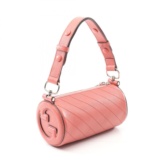 Gucci Blondie Mini Leather Shoulder Bag Pink