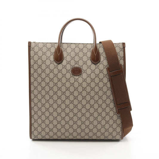 Gucci Interlocking G Medium Tote GG Supreme Bag