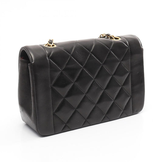 Chanel Lambskin Diana Flap Shoulder Bag A01164