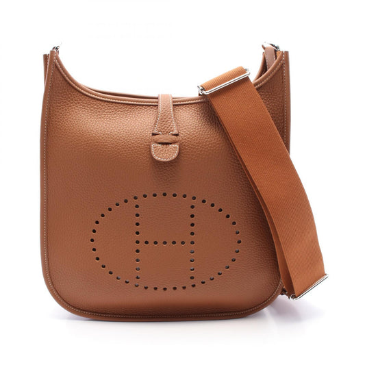 Hermes Evelyne 3 PM Gold Shoulder Bag