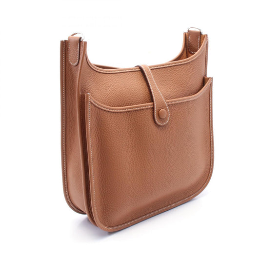 Hermes Evelyne 3 PM Gold Shoulder Bag