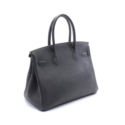 Hermes Birkin 30 Togo Handbag Black