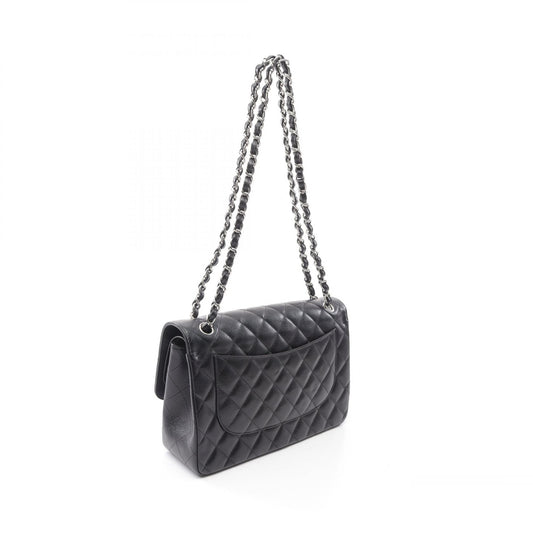 Chanel Leather Grain Calfskin Large Flap Bag