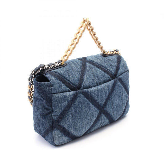 Chanel Denim 19 Matelasse Shoulder Bag AS1161