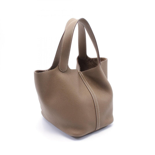 Hermes Picotin Lock MM Leather Handbag