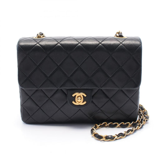 Chanel Mini Matelasse 20 Shoulder Bag Black