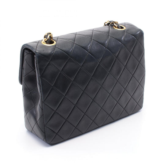 Chanel Mini Matelasse 20 Shoulder Bag Black