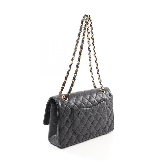 Chanel Caviar Skin Matelasse Flap Shoulder Bag