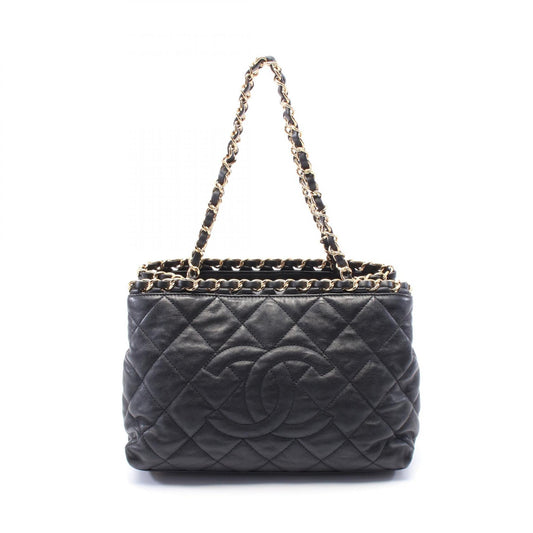 Chanel Leather Chain Me Matelasse Tote Bag