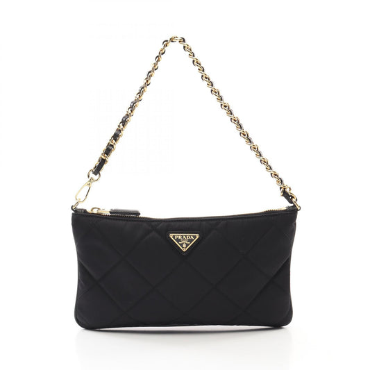 Prada Re-Nylon Saffiano Leather Handbag