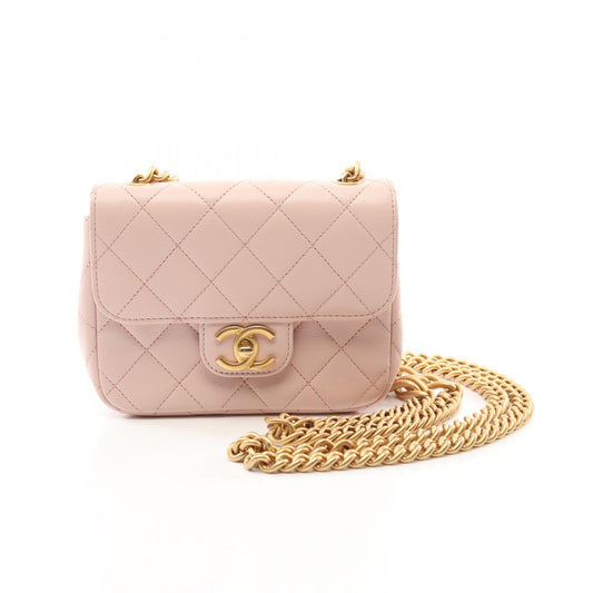 Chanel Lambskin Matelasse Shoulder Bag AS3213