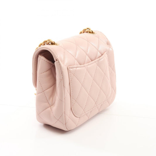 Chanel Lambskin Matelasse Shoulder Bag AS3213