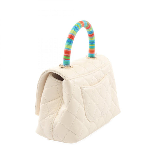 Chanel Coco Handle XXS Leather Handbag AS2215