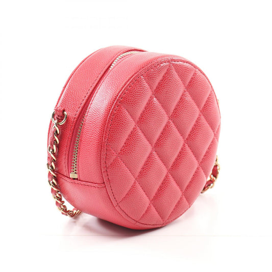 Chanel Matelasse Mini Shoulder Bag Red