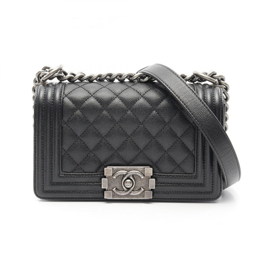 Chanel Boy Small Shoulder Bag Leather