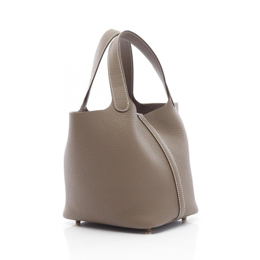 Hermes Picotin PM Etoupe Handbag Brown