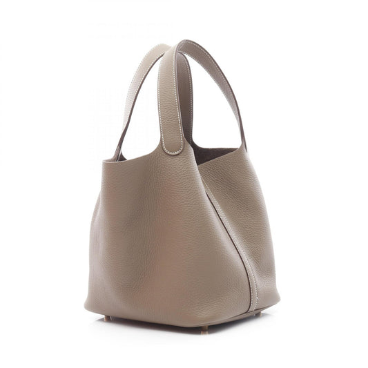 Hermes Picotin MM Etoupe Handbag Brown