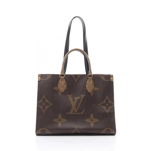 Louis Vuitton OnTheGo MM Tote Bag PVC Canvas Leather