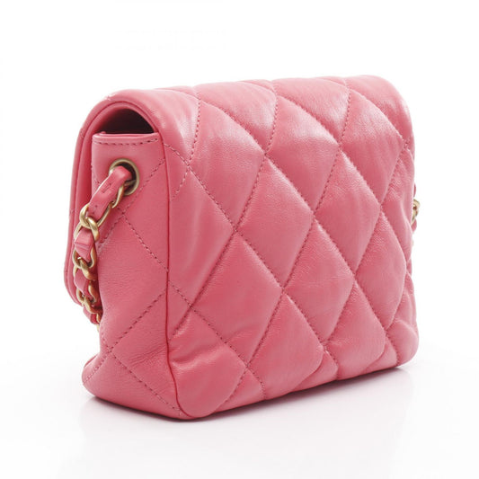 Chanel Matelasse Heart Lock Lambskin Shoulder Bag