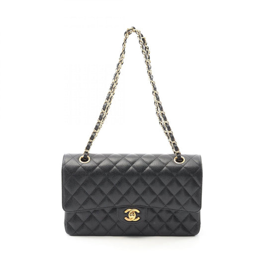 Chanel Matelasse Leather Shoulder Bag Black