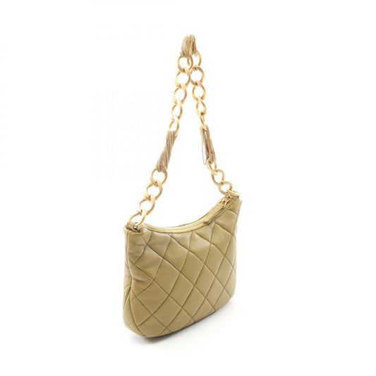 Chanel Lambskin Matelasse Small Hobo Shoulder Bag