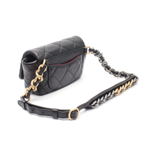 Chanel Leather Matelasse Waist Bag AS1163