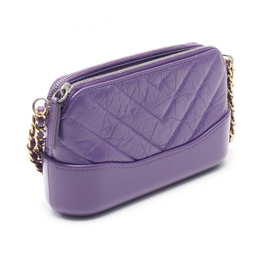 Chanel Leather Coco Mark Shoulder Bag A94505