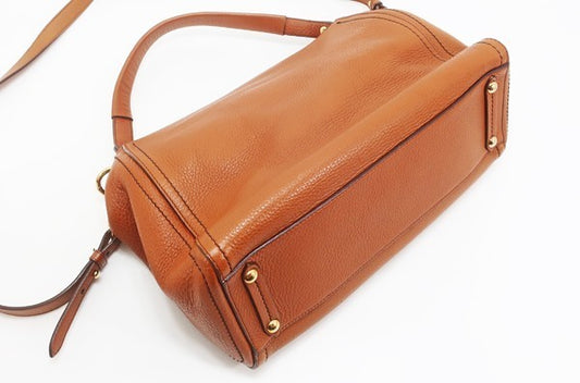 Salvatore Ferragamo Gancini 2WAY Leather Shoulder Bag