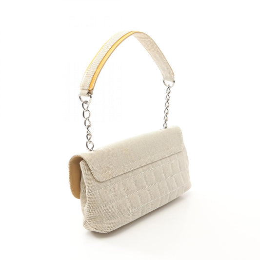 Chanel Camellia No.5 Handbag Canvas Leather