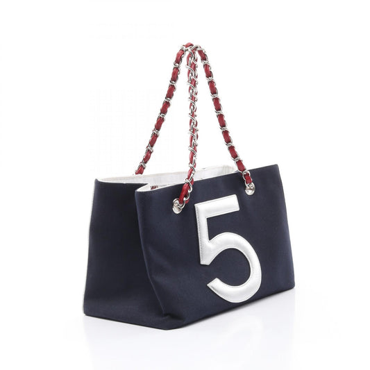 Chanel No.5 Canvas Leather Tote Bag A18643