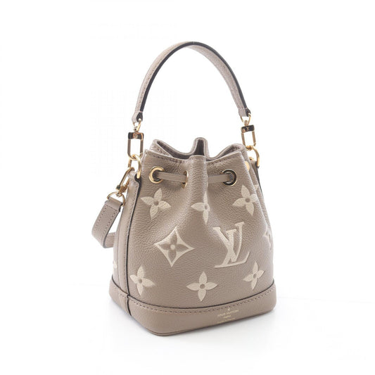 Louis Vuitton Nano Noe Bicolor Monogram Handbag M46291