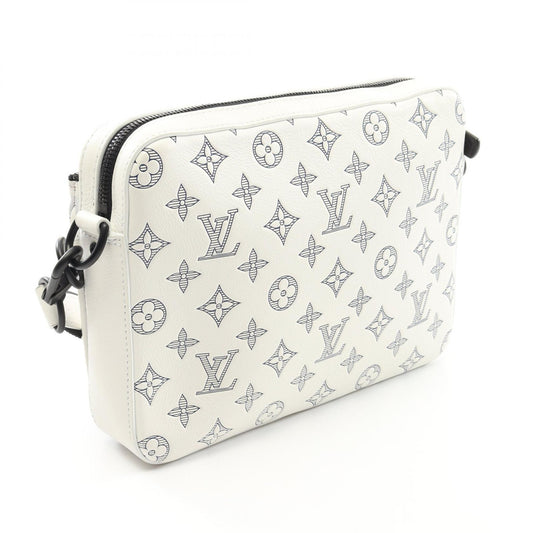 Louis Vuitton Trio Messenger Monogram Shadow Bag