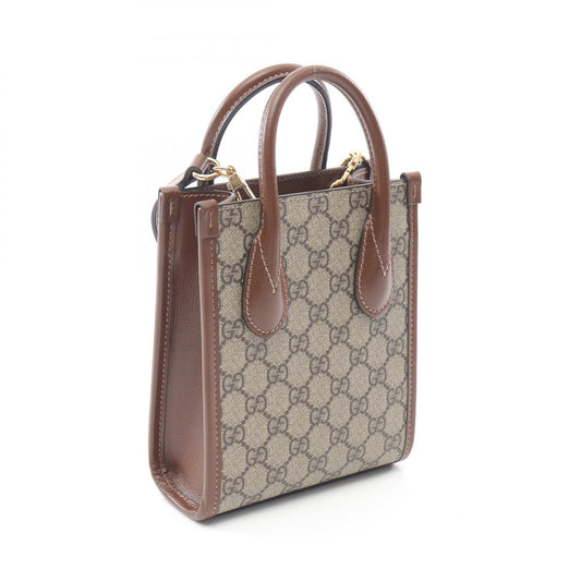 Gucci Interlocking G Mini Tote Bag Leather