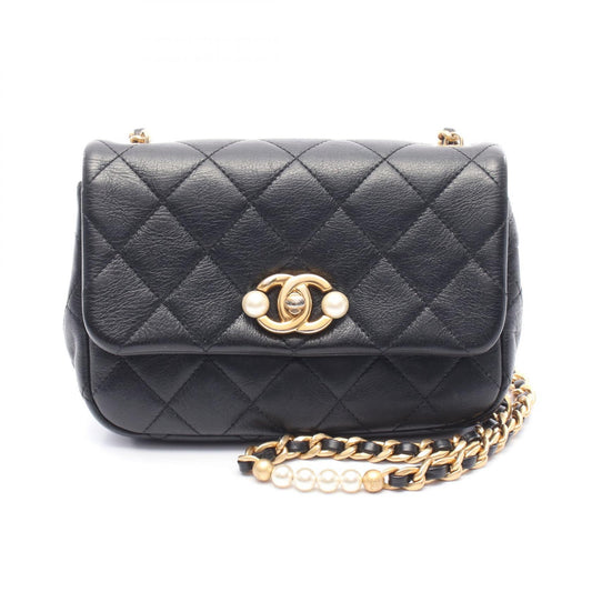 Chanel Leather Matelasse Shoulder Bag AS3000