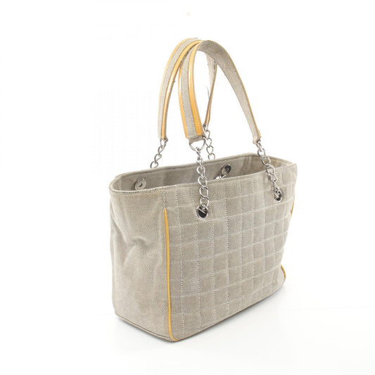 Chanel No.5 Canvas Patent Leather Tote Bag