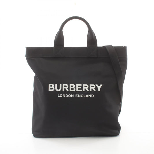 Burberry ECONYL Nylon Leather Tote Bag