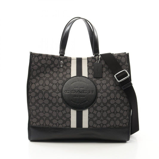 Coach Dempsey Tote 40 Canvas Leather Bag