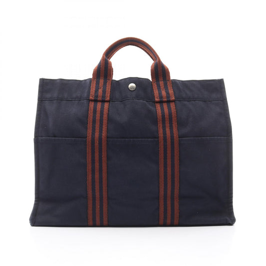 Hermes Canvas Fourre-Tout MM Tote Bag