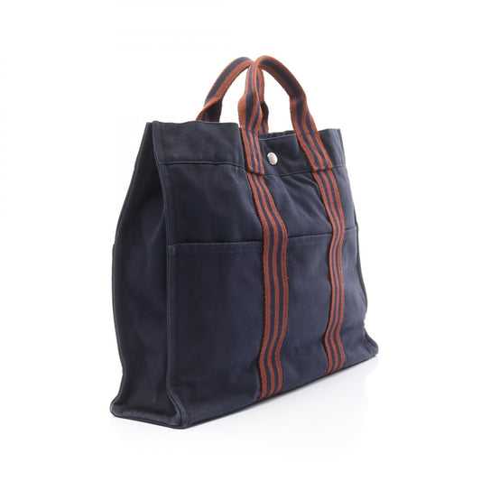 Hermes Canvas Fourre-Tout MM Tote Bag